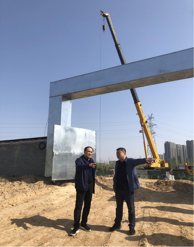 华体会体育-华体会（中国）
党委委员、副总经理张岩到侯寨新镇区安置区调研项目建设工作